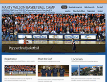 Tablet Screenshot of martywilsonbasketball.com